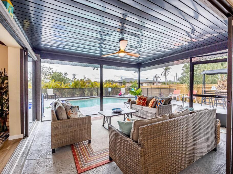 Englewood, Manasota Keys - 2 Bedroom Luxury Villa, Pool, Game Room, 6 Min To Beaches Next To Canal Eksteriør bilde